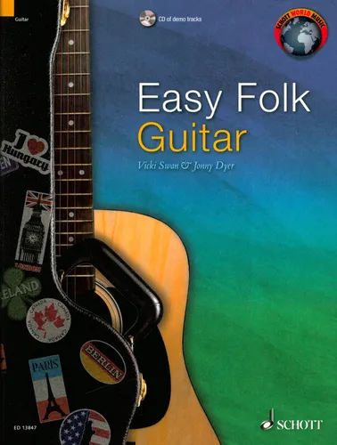 Easy Folk Guitar Noten mit CD