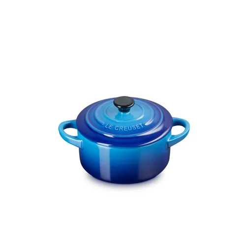 Le Creuset Mini Cocotte Azure in braun von Le Creuset