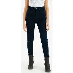 Rokker Rokkertech High Waist Motorradjeans für Damen, blau, Größe 28 - Stylische und abriebfeste Motorradjeans im Five-Pocket Style, ideal für Sicherheit und Komfort auf der Straße. Perfekt für modebewusste Bikerinnen.