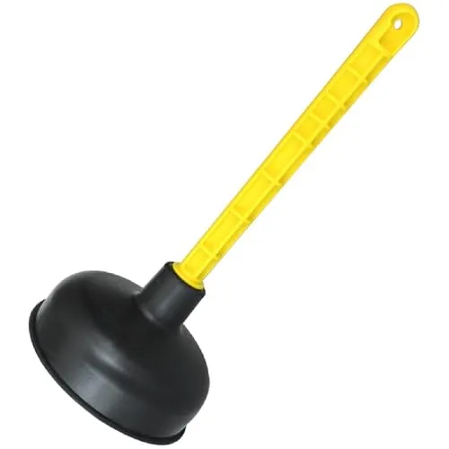 Mario10 Saugglocke-Pümpel mit 140 mm. Durchmesser - Pömpel mit starker Saugleistung,WC-Entsperrer, robustes Badezimmer-Abflussreiniger Made in EU.