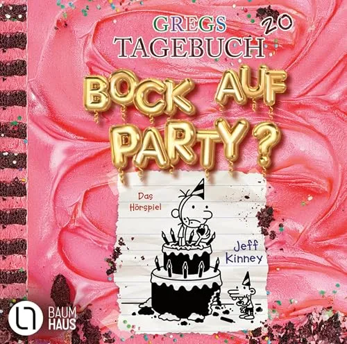 Gregs Tagebuch 20 - Bock auf Party? Hörspiel - Erlebe das neue Abenteuer von Greg Heffley im 20. Teil der beliebten Reihe. Dieses Hörspiel bringt die witzigen Geschichten direkt zu dir und sorgt für Unterhaltung pur!
