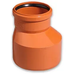 Kanalrohrsystem KG-Reduktion exzentrisch DN 160/125
