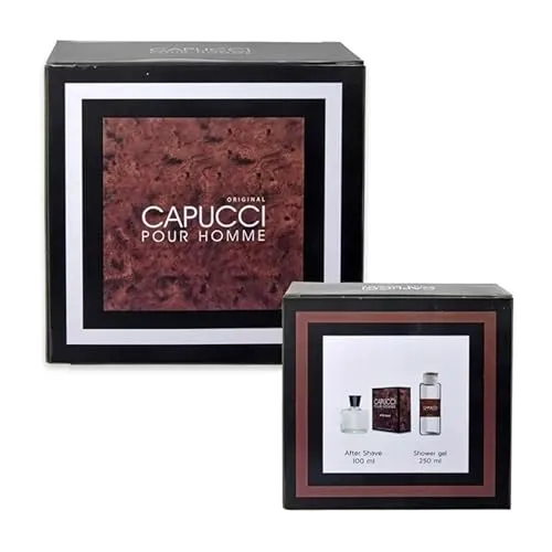 CAPUCCI POUR HOMME After Shave 100 ml + Shower Gel 250 ml