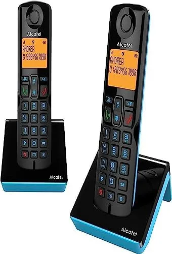 Alcatel S280 duo blau Schnurloses Telefon von Alcatel