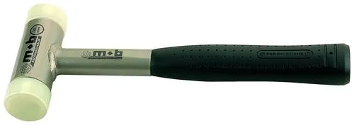 Peddinghaus Schonhammer 500 g - Rückschlagfreier Hammer - Hämmer: 30 mm Schonhammer mit auswechselbaren Polyurethan-Köpfen für splitterfreies Arbeiten und erhöhte Schlagenergie durch gefüllten Hammerkopf.