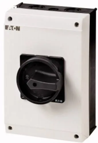 Eaton Nockenschalter 63A 22kW - Fehlerstromschutz (RCD) mit 1 x 90° Schaltwinkel, ideal für sichere Stromverteilung in Industrieanlagen und leistungsstark bis 22kW.