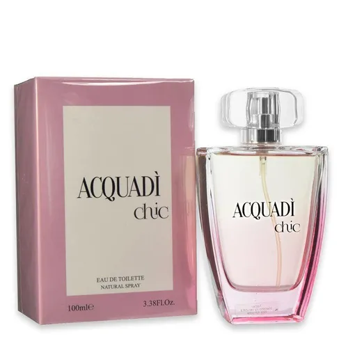 Woman Parfüm Acquadi' Chic Eau De Toilette Original Unisex Duft 100ml