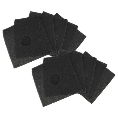 vhbw 10x Filter kompatibel mit Helios Ventilatoren ELF & ELSN Serie - 160 x 160 mm - Ersatz für 0587 - Lüfter Ersatzfilter Zubehör