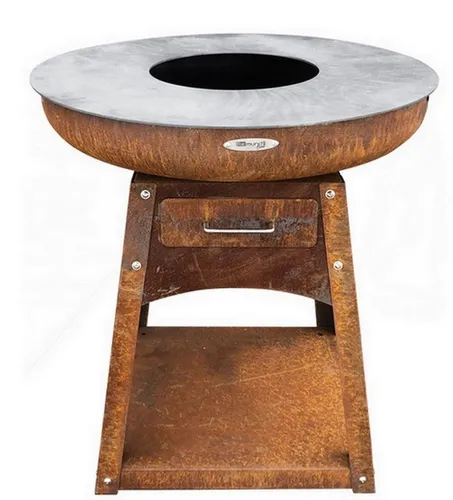 Remundi Holzkohlegrill Remundi Zelos L Basic Holzkohle-Grill Feuerstelle