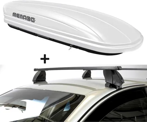 Dachbox VDPMAA320 320 Liter mit Dachträger K1 MEDIUM für Great Wall Hover (5Türer)