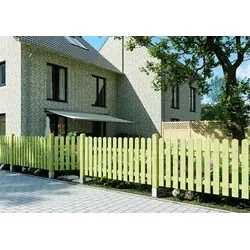 Vorgartenzaun Tor Kiefer 100x85 cm