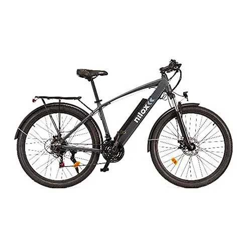 Nilox X7 Plus E-Bike – Schwarz/Grau Aluminium 27.5 Zoll von Nilox