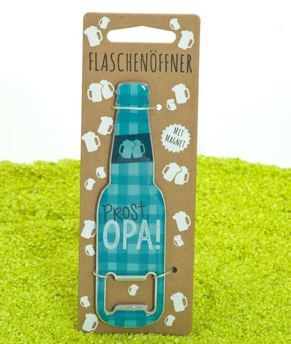 sheepworld Flaschenöffner mit Magnet  - Prost Opa !