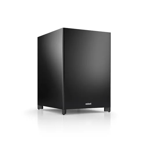 Nubert nuSub XW-1200 | Hochwertiger Funk-Subwoofer mit Appsteuerung - Subwoofer für Heimkino und 5.1 Sets, mit 32 cm Chassis für tiefen Bass unter 20 Hz und praktischer Einmessfunktion über die Nubert X-Remote App.