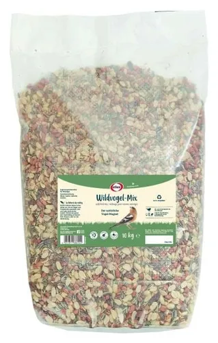 Elles Wildvogel-Mix 10 kg - Hochwertiges Wildvogelfutter für eine vielfältige Vogelpopulation, ideal für Garten und Balkon.