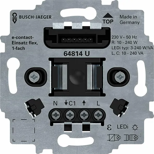 Busch-Jaeger E-Contact-Einsatz 64814 U von Busch-Jaeger