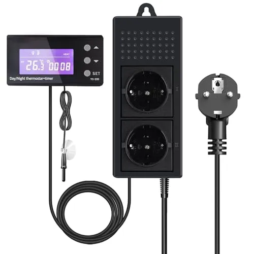 Produktbild Luxvista Reptilien Thermostat 220V für Terrarien