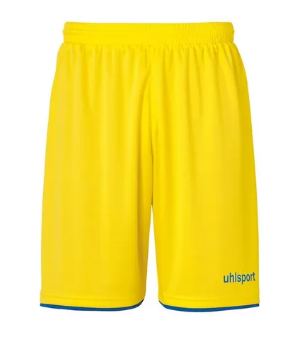 uhlsport Kinder Herren Shorts Club Shorts, limonengelb/azurblau, 164, 100380611