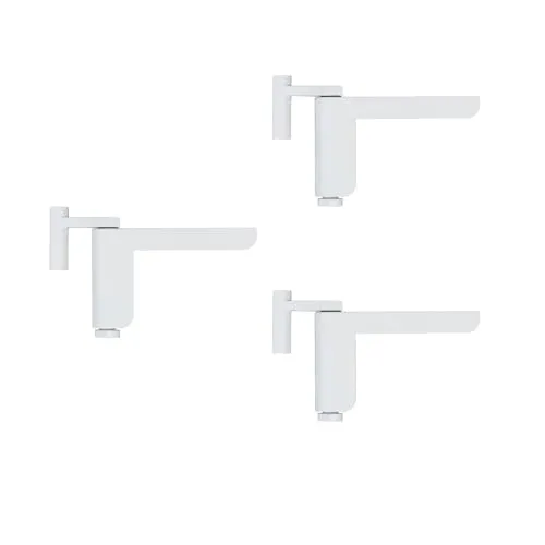 ABUS Türschließer 2603 - 3er Set für leichte Innentüren - Türschließer für Innentüren bis 20 kg, einfach ohne Bohren montierbar und energieeffizient. Ideal für Mietwohnungen, passend für DIN links und rechts.