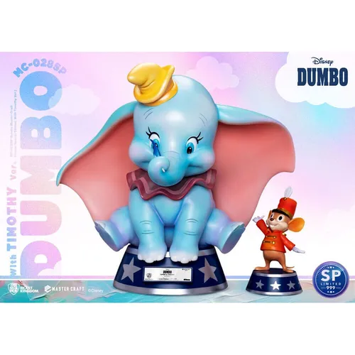 Beast Kingdom Disney Master Craft - Dumbo Special Edition (With Timothy Version) - Action- & Spielfiguren, exquisite handgefertigte Statue mit detailreicher Gestaltung und Sammlerwert.