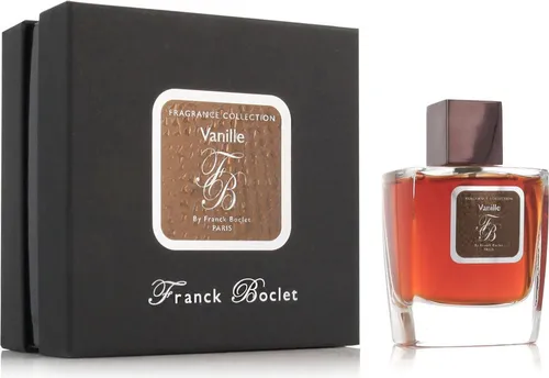 Franck Boclet Vanille Eau de Parfum 100ml Spray - Unisex Eau de Parfum mit warmem, beruhigendem Duft von cremiger Vanille und frischen Zitrusnoten, ideal für jeden Anlass und langanhaltende Frische.