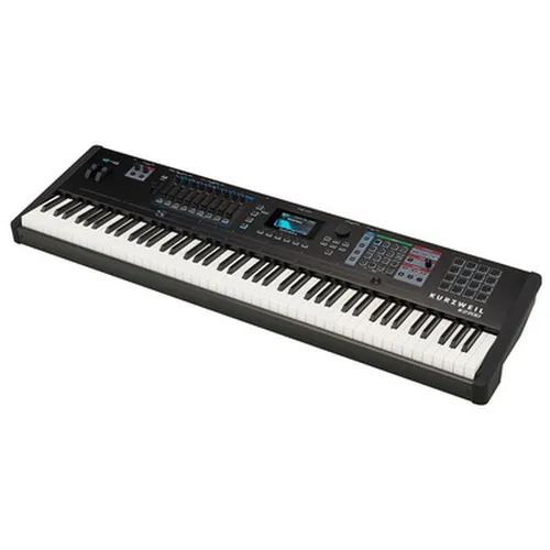 Kurzweil K2700 Synthesizer Workstation - Synthesizer mit 88 Tasten Hammermechanik, über 1500 Preset Sounds und vielseitiger Effektsektion für kreative Musikproduktion.