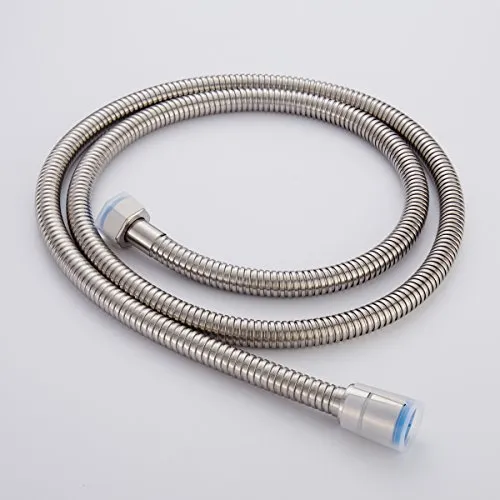 CIENCIA 1.5m (59-Zoll) Anti-Knick Flexibler Duschschlauch Edelstahl mit massivem Messinganschluss FHA014