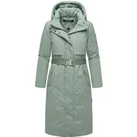 Navahoo Damen Winterparka WALDBUMMLER – stilvoller, wetterfester Begleiter mit Taillengürtel - Der elegante Winterparka WALDBUMMLER von Navahoo bietet zuverlässigen Schutz vor Wind und Regen. Mit abnehmbarer Kapuze, praktischen Taschen und Taillengürtel ist er der ideale Begleiter für kalte Tage. Erhältlich in 7 Farben und Größen XS–3XL.