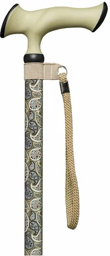 Gastrock Super-Soft Escort Gehstock - Paisley - Ergonomischer Gehstock aus der Kategorie Behinderten-Bedarf, bietet optimalen Komfort und Unterstützung für mehr Mobilität.