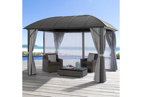 KONIFERA Pavillon Juni mit 8 Seitenteilen von Konifera