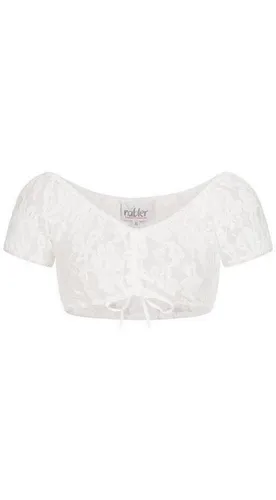 Nübler Dirndlbluse Dirndlbluse Carmen Maria in Weiß von Nübler