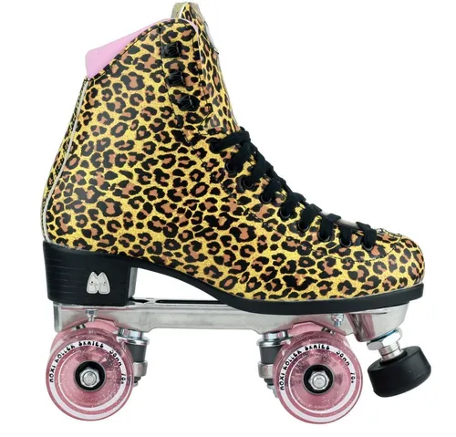 Produktbild Moxi Beach Jungle Leopard Pink Disco Rollschuhe 9 / EU 40-41
