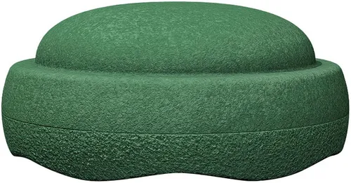 stapelstein® Original - Dunkelgrün, ∅ 27,5 cm, 1 Stück - Motorikspielzeug für vielseitige Fitnessübungen, leicht und wasserfest, ideal für drinnen und draußen. Trainieren Sie Haltung, Koordination und Gleichgewicht mit diesem nachhaltigen Trainingspartner.