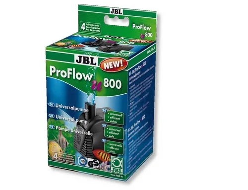 JBL ProFlow U800 Aquarienpumpe - Aquarium-Pumpen mit 900 l/h Leistung, ideal für effiziente Wasserumwälzung in Aquarien.