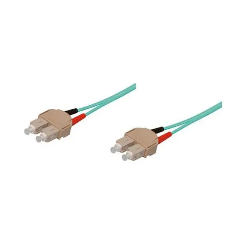 Patchkabel LWL Duplex OM3 (Multimode, 50/125) SC/SC, LSZH, austauschbare Polarit