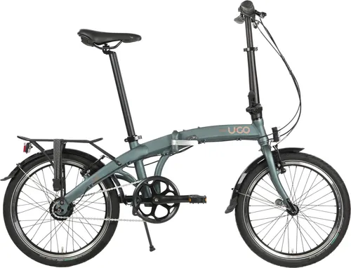 U-GO Mobility Dare i7, Klapprad, Erwachsene, Unisex, Aluminium, Grün, 50,8 cm (20