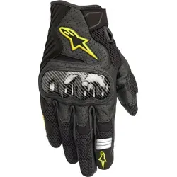 Alpinestars SMX-1 Air V2 Motorradhandschuhe in Schwarz/Gelb in gelb von Alpinestars