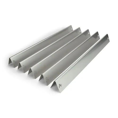 Grillrost.com Edelstahl Aromaschienen für Weber Genesis I - 300er Baureihe - Grillroste: Set mit 5 langlebigen Aromaschienen aus V2A Edelstahl, perfekt passend für Weber Genesis 300 Serie, extrem glatte Oberfläche für einfaches Reinigen und kein Rostproblem mehr!