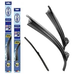 alca Scheibenwischblätter für MERCEDES-BENZ VITO (07.2010 - 08.2014) - Scheibenwischer Set (3-teilig) für MERCEDES-BENZ VITO, maßgeschneidert mit passendem Adapter. Frostresistente Wischer mit NANO-Graphit-Technologie für leises, streifenfreies Wischen bei allen Witterungsbedingungen.