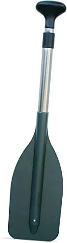 Oeansouth Ausziehbarer Paddel | Hilfspaddel | Teleskoppaddel |70-118 cm | aus eloxiertem Alurohr