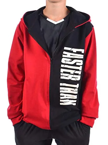 BEZLIT Jungen Kinder Hoodie Kapuzen Pullover Sweatjacke 30236 Rot 116