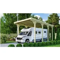 Einzelcarport Karibu Caravan 394 x 712 cm