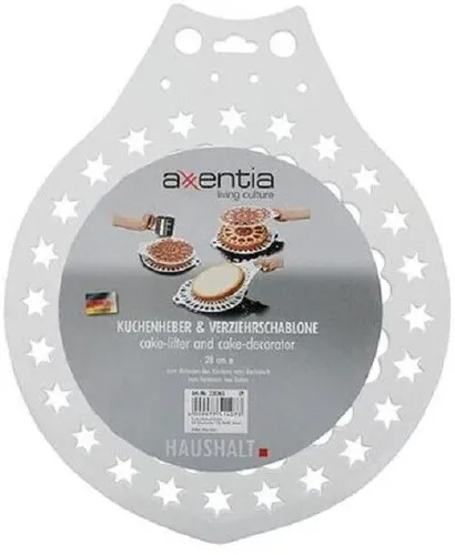Kuchenheber und Verzierschablone Ks 28 cm
