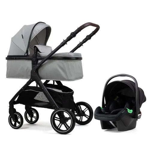 Pixini Nelio 3in1 Kinderwagen Set (glossy silver) von Pixini