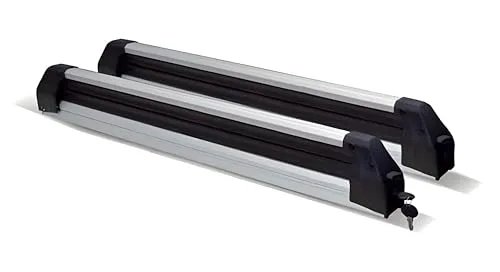 Skiträger Silver Ice + Dachträger VDP LION1 für Seat Ateca