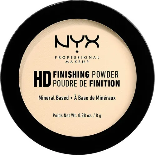 NYX PROFESSIONAL MAKEUP Puder High Definition Finishing Powder, Fixierpuder, ölabsondierende Wirkung, langanhaltend, mattes Finish.