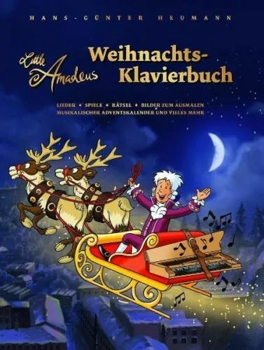 Little Amadeus Weihnachts-Klavierbuch - Klaviernoten für Einsteiger, ideal für die festliche Jahreszeit und portofrei vom Musikfachhändler.