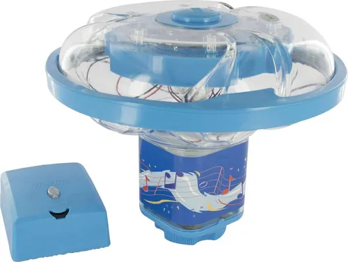 Intex Unterwasserlichtshow Dancing Water Light & Fountain Show Fernsteuerung, Anschluss 3,5 mm Klinkenstecker, ohne Batterie Anschluss an Smartphone, iPod, iPhone