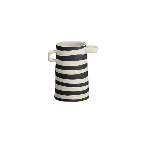 ASA 84002130 Vase, Steingut, Weiß, 17cm in weiß von ASA