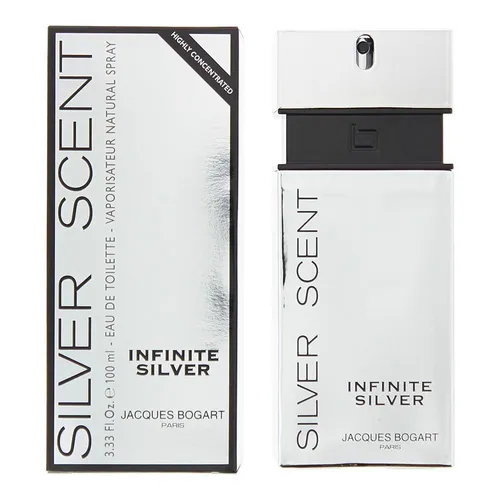 Jacques Bogart Silver Scent Infinite Silver Eau de Toilette für Herren 100 ml - Herrendüfte mit einem intensiven und langanhaltenden Duft, perfekt für den modernen Mann, der Eleganz und Stil ausstrahlen möchte.